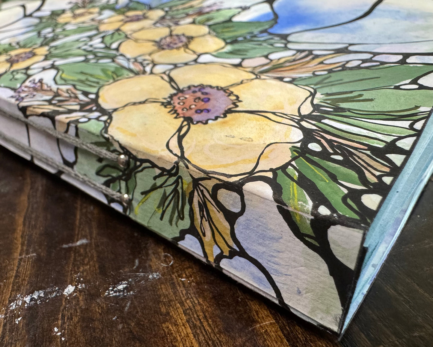 “Petals in Water” Art Journal