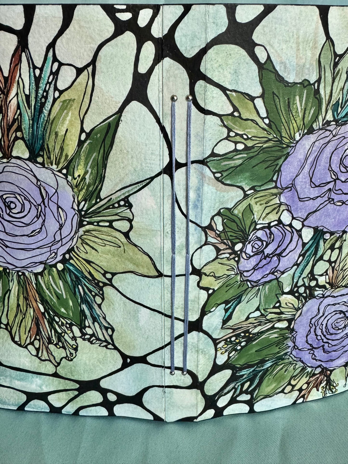 “Beneath the Blooms” Art Journal