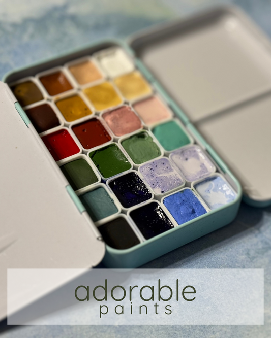 Adorable Paints Watercolor Palette